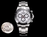 C Factory ROLEX 904L Steel 7750  Daytona White Watch